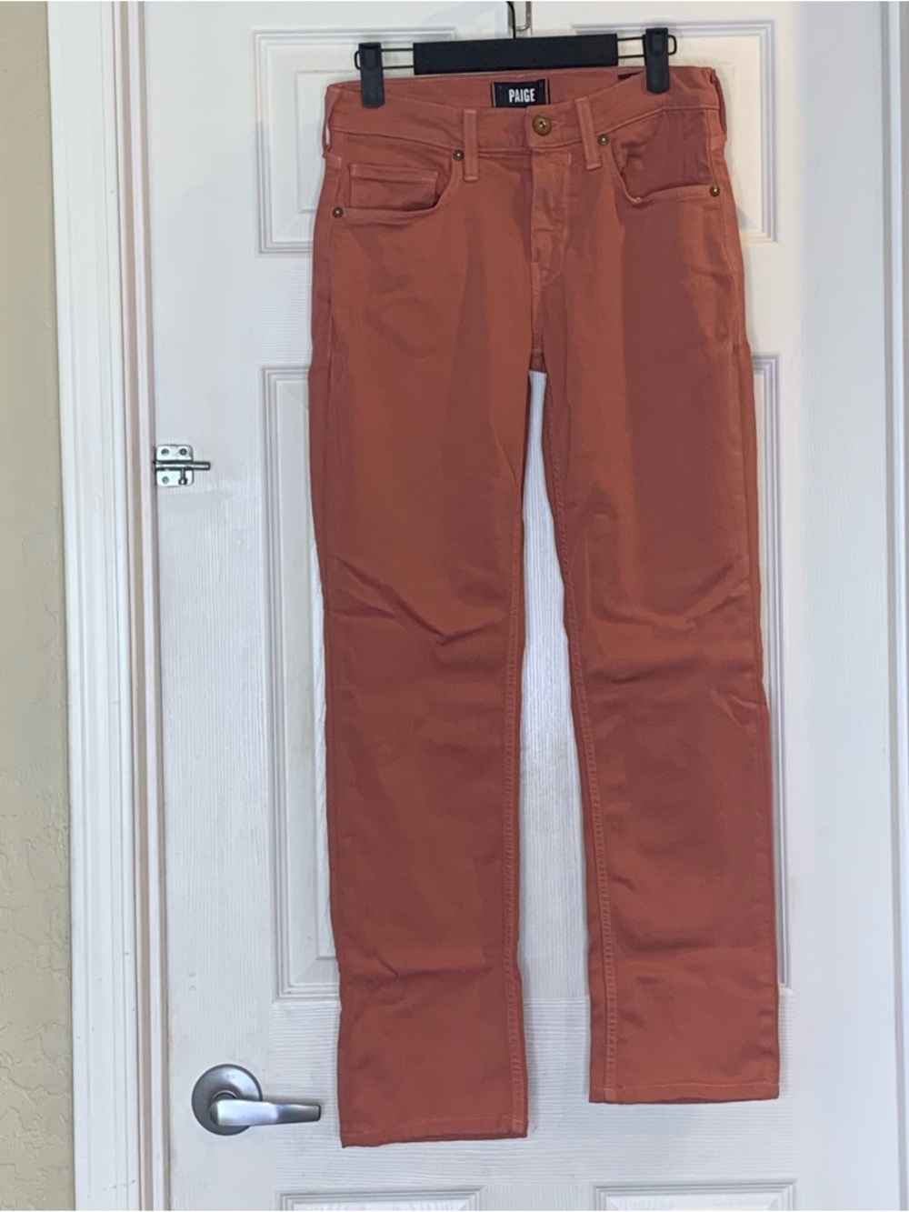 Paige Federal Jeans in Clay Flame Size 28